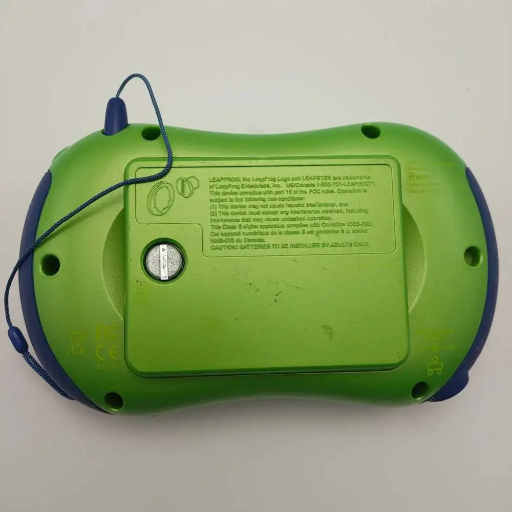 LeapFrog Leapster 2 Handheld Video Game System Green Kids Learning